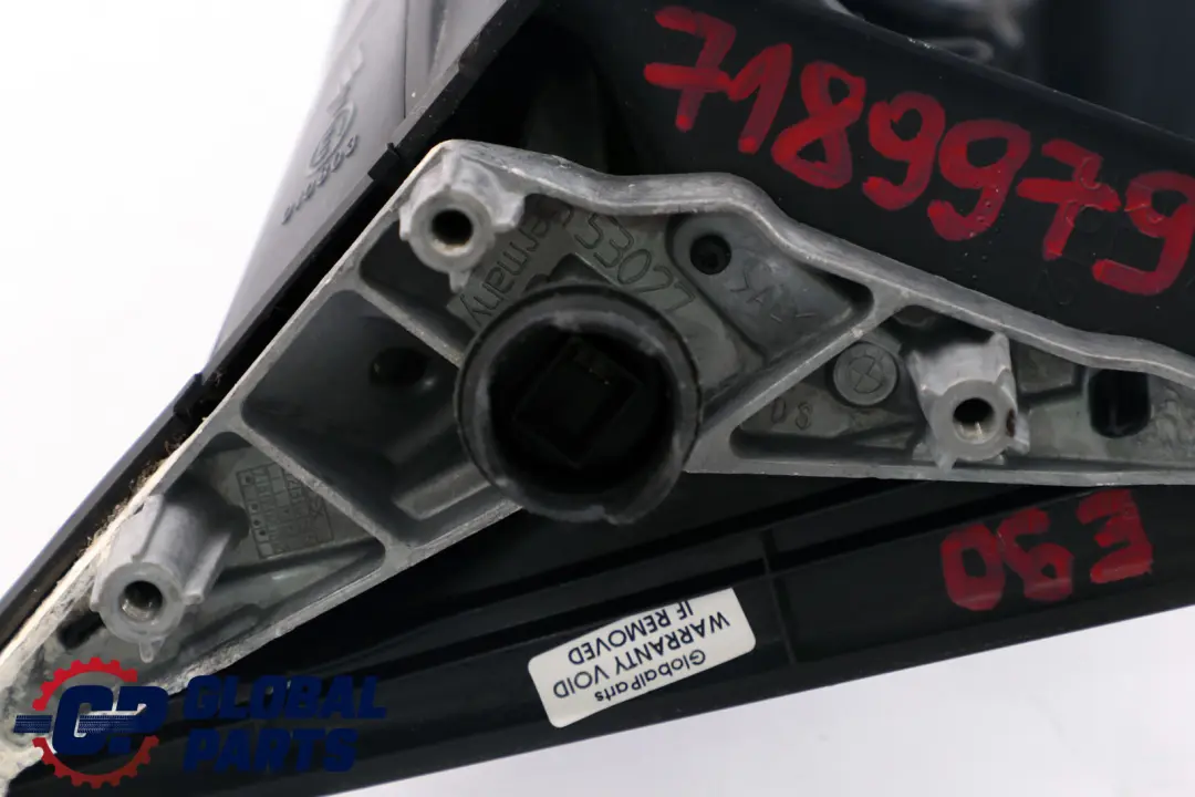 Fold Auto Dip Left Wing Mirror N/S Arktis Metallic to BMW 3 Series E90 E91 Power with Part number 7189979 BMW 3 Series E90 E91 Power Fold Auto Dip Left Wing Mirror N/S Arktis Metallic - SKU rhd-7189979-AM - Part number 7189979