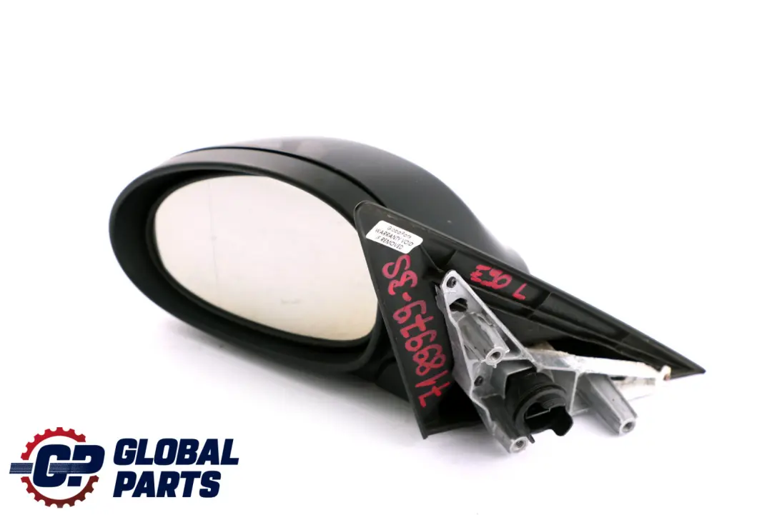 BMW 3 Series E90 E91 Power Fold Auto Dip Left Wing Mirror N/S Black Sapphire - SKU rhd-7189979-BS - Part number 7189979