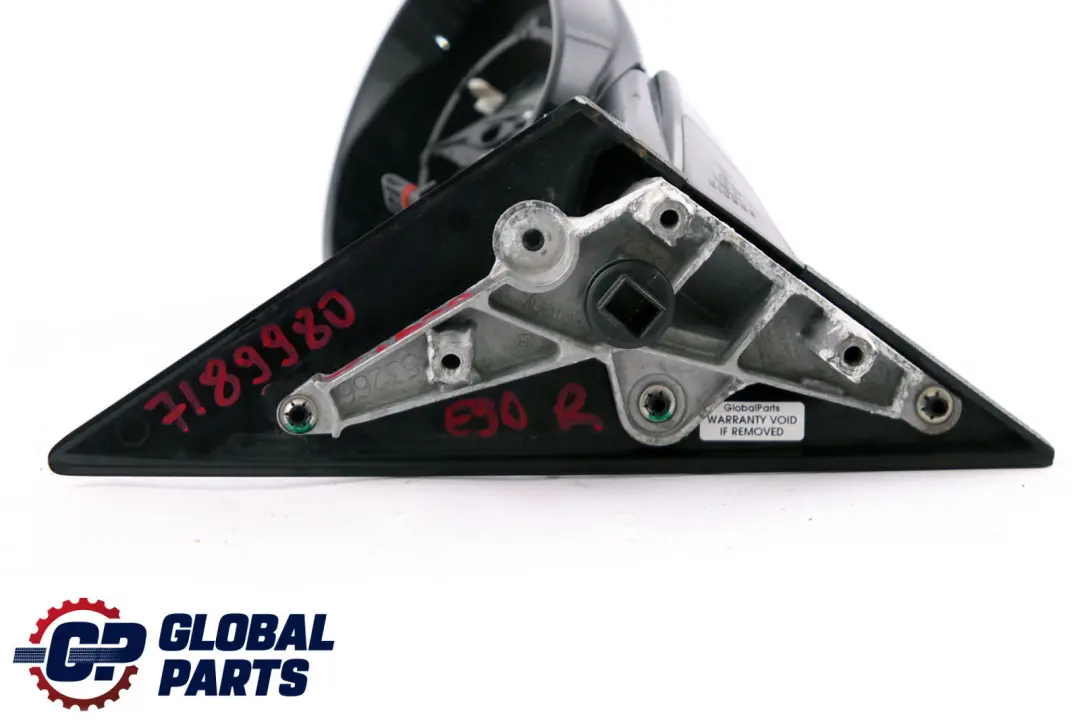 BMW 3 Series E90 High Gloss Shadow Line Auto Dip Right Base Wing Mirror O/S - SKU rhd-7189980 - Part number 7189980