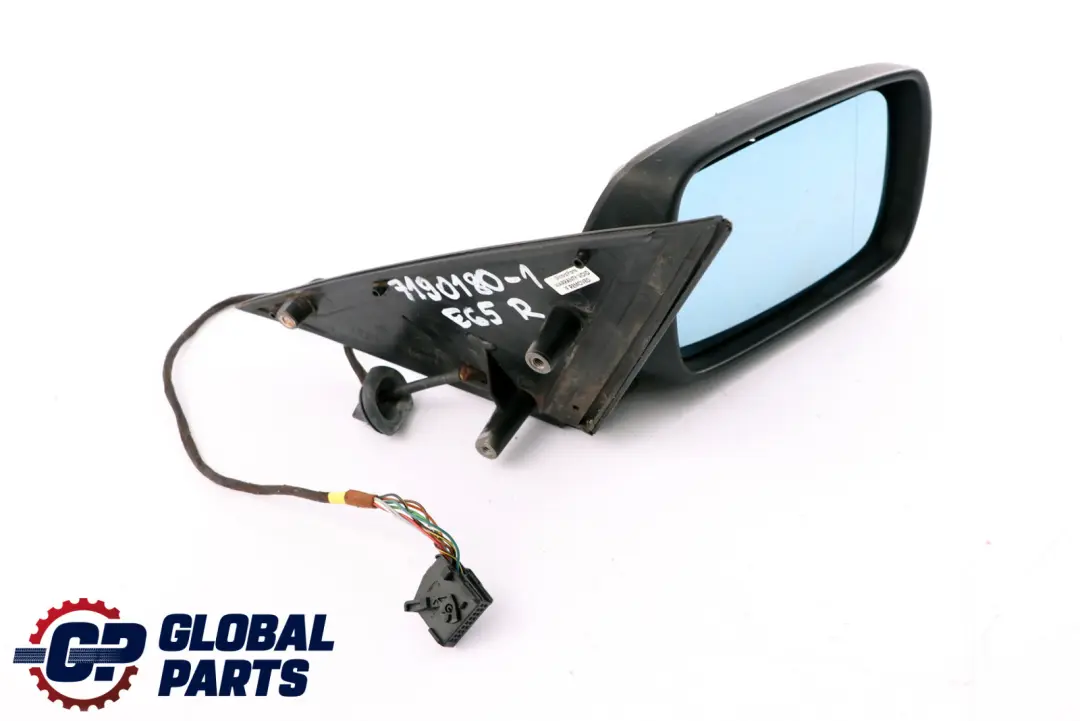 Heated Wing Mirror Right O/S Base With Glass Memory to BMW 7 Series E65 E66 with Part number 7190180 BMW 7 Series E65 E66 Heated Wing Mirror Right O/S Base With Glass Memory - SKU rhd-7190180-1 - Part number 7190180