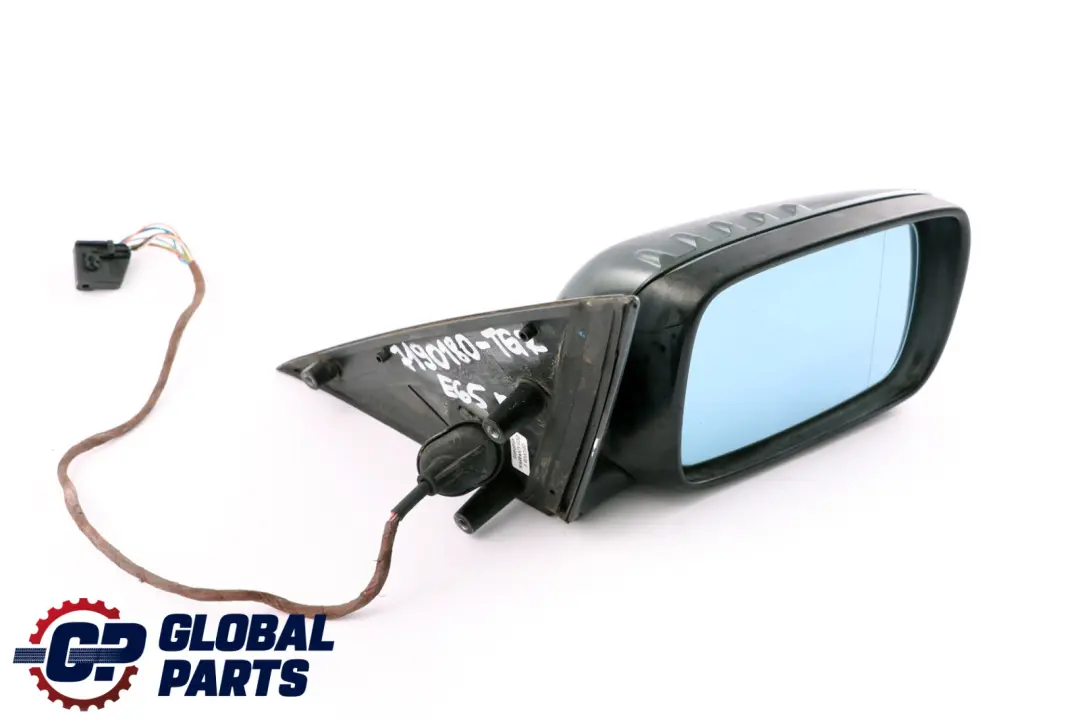 BMW 7 Series E65 E66 Heated Wing Mirror Right O/S Titangrau Grey Metallic A36 - SKU rhd-7190180-TGR - Part number 7190180