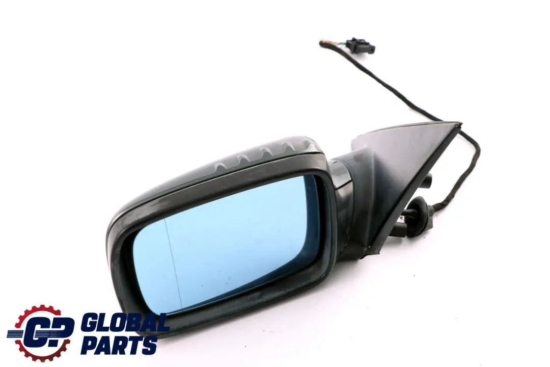 BMW 7 Series E65 E66 Heated Wing Mirror Left N/S Titangrau Grey II Metallic A36 - SKU rhd-7190181-TGR - Part number 7190181