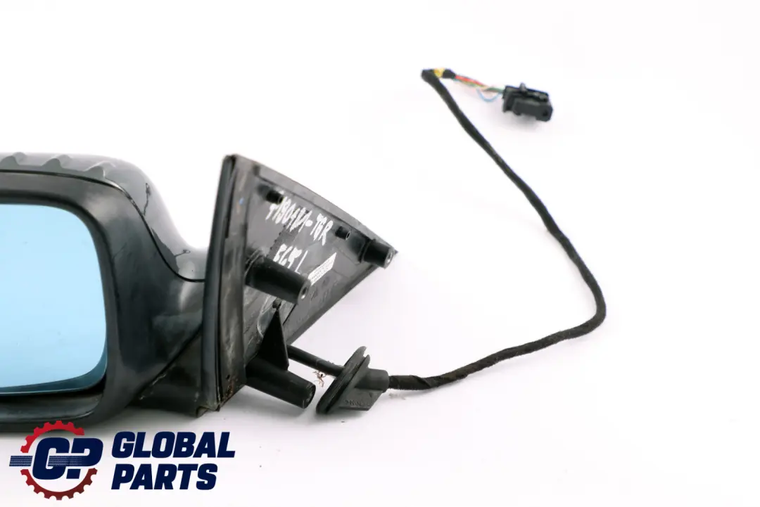 BMW 7 Series E65 E66 Heated Wing Mirror Left N/S Titangrau Grey II Metallic A36 - SKU rhd-7190181-TGR - Part number 7190181