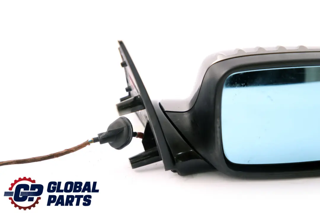 BMW 7 Series E65 High Gloss Heated Wing Mirror Right O/S Sterlinggrau Grau 472 - SKU rhd-7190190-STG - Part number 7190190