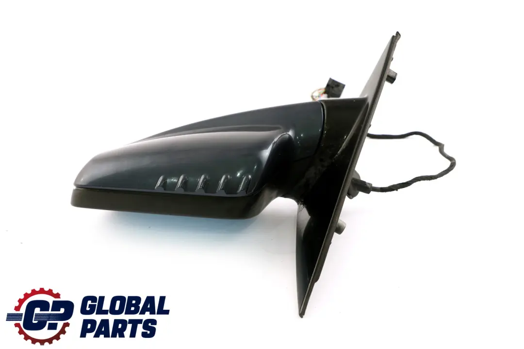 High Gloss Memory Wing Mirror Left N/S Toledoblau Blue 482 to BMW 7 Series E65 E66 with Part number 7190191 BMW 7 Series E65 E66 High Gloss Memory Wing Mirror Left N/S Toledoblau Blue 482 - SKU rhd-7190191-TDB - Part number 7190191