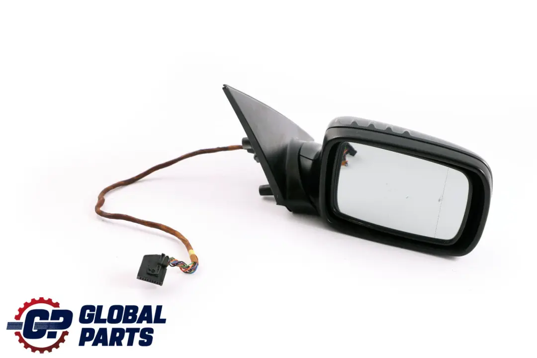 BMW 7 Series E65 Auto Dip Power Fold Heated Memory Wing Mirror Right O/S Grey - SKU rhd-7190638-GR - Part number 7190638