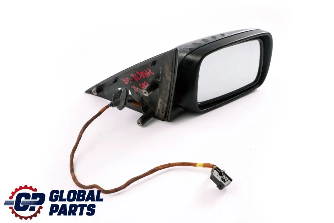 BMW 7 Series E65 Auto Dip Power Fold Heated Memory Wing Mirror Right O/S Grey - SKU rhd-7190638-GR - Part number 7190638