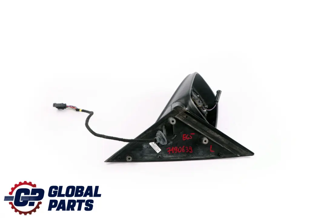 BMW 7 Series E65 Power Fold Auto Dip Heated Memory Wing Base Mirror Left N/S - SKU rhd-7190639 - Part number 7190639