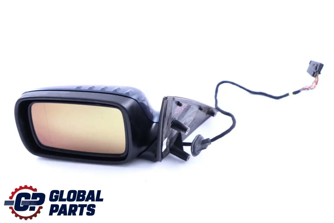 BMW 7 Series E65 Power Fold Auto Dip Wing Mirror Left N/S Toledoblau Blue 482 - SKU rhd-7190639-TDB - Part number 7190639