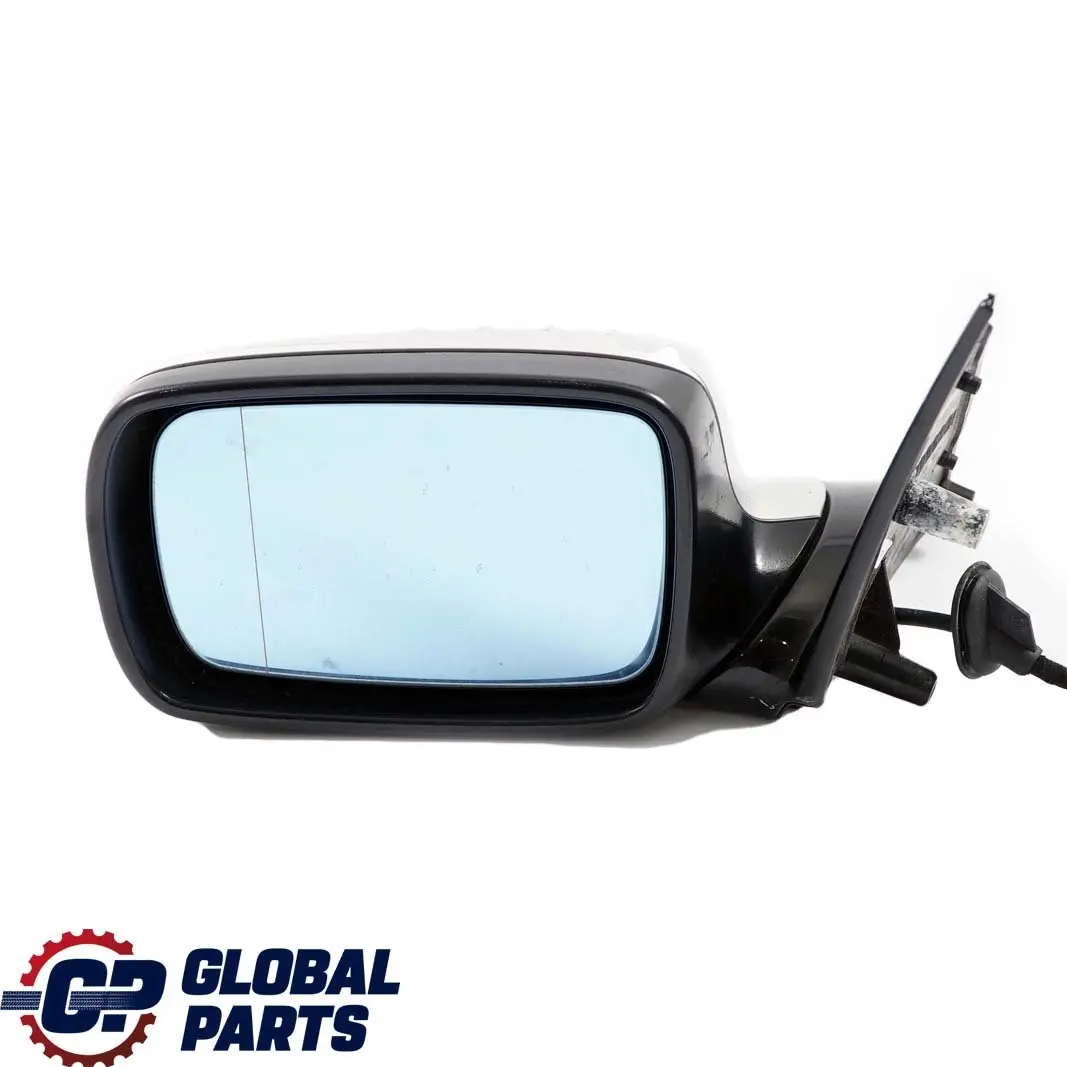 BMW 7 E65 E66 High Gloss Auto Dip Wing Mirror Left N/S Titansilber Silver 354 - SKU rhd-7190653-TS - Part number 7190653