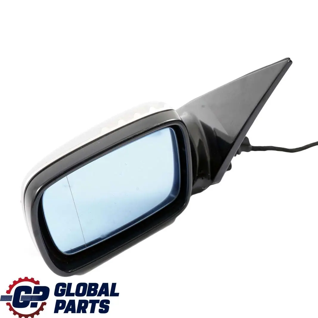 BMW 7 E65 E66 High Gloss Auto Dip Wing Mirror Left N/S Titansilber Silver 354 - SKU rhd-7190653-TS - Part number 7190653