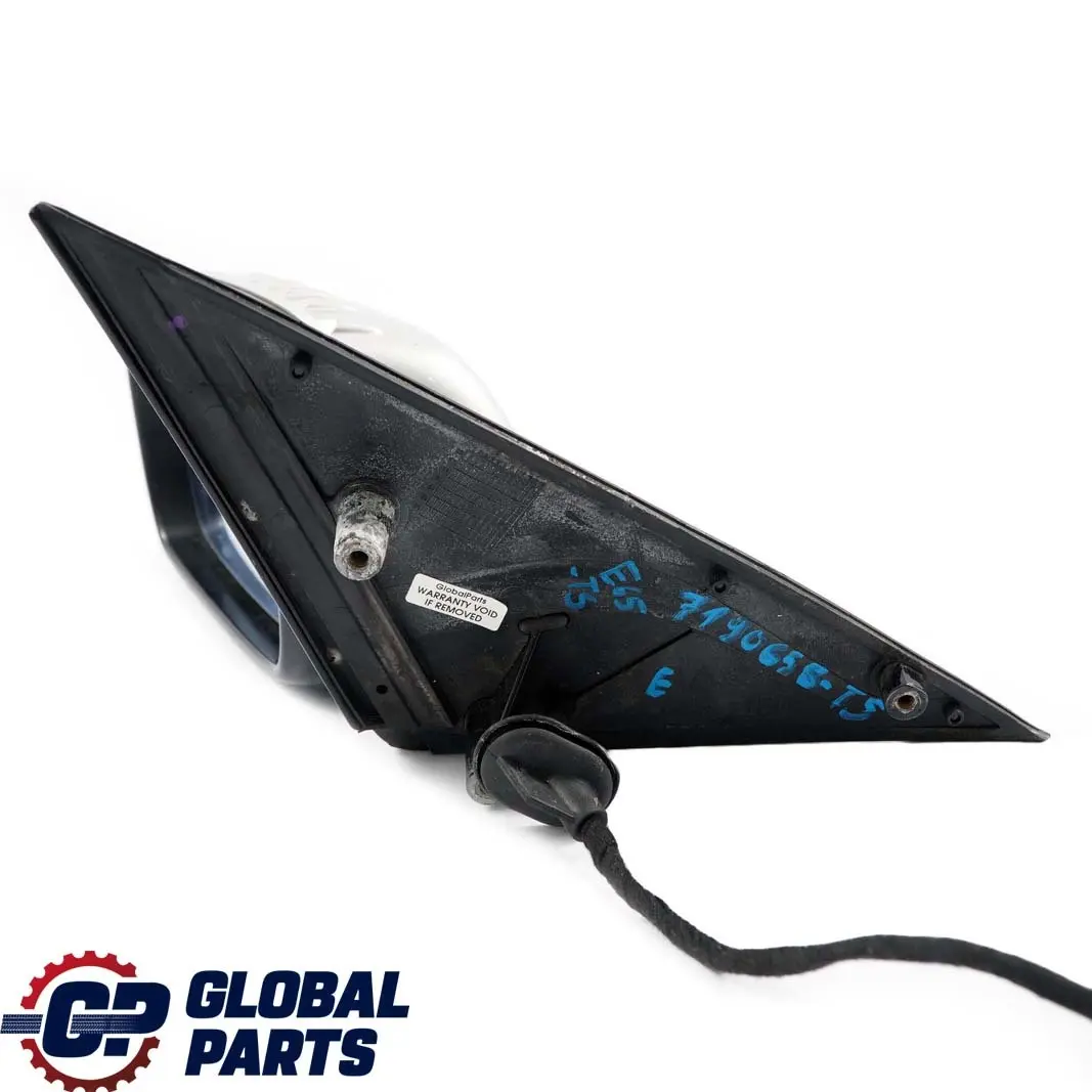 BMW 7 E65 E66 High Gloss Auto Dip Wing Mirror Left N/S Titansilber Silver 354 - SKU rhd-7190653-TS - Part number 7190653