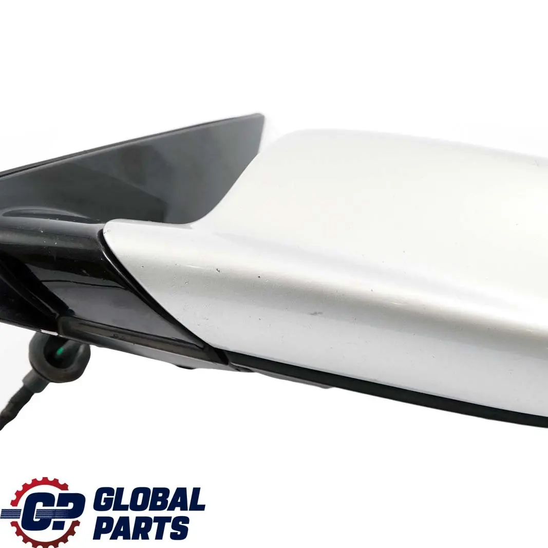 BMW 7 E65 E66 High Gloss Auto Dip Wing Mirror Left N/S Titansilber Silver 354 - SKU rhd-7190653-TS - Part number 7190653