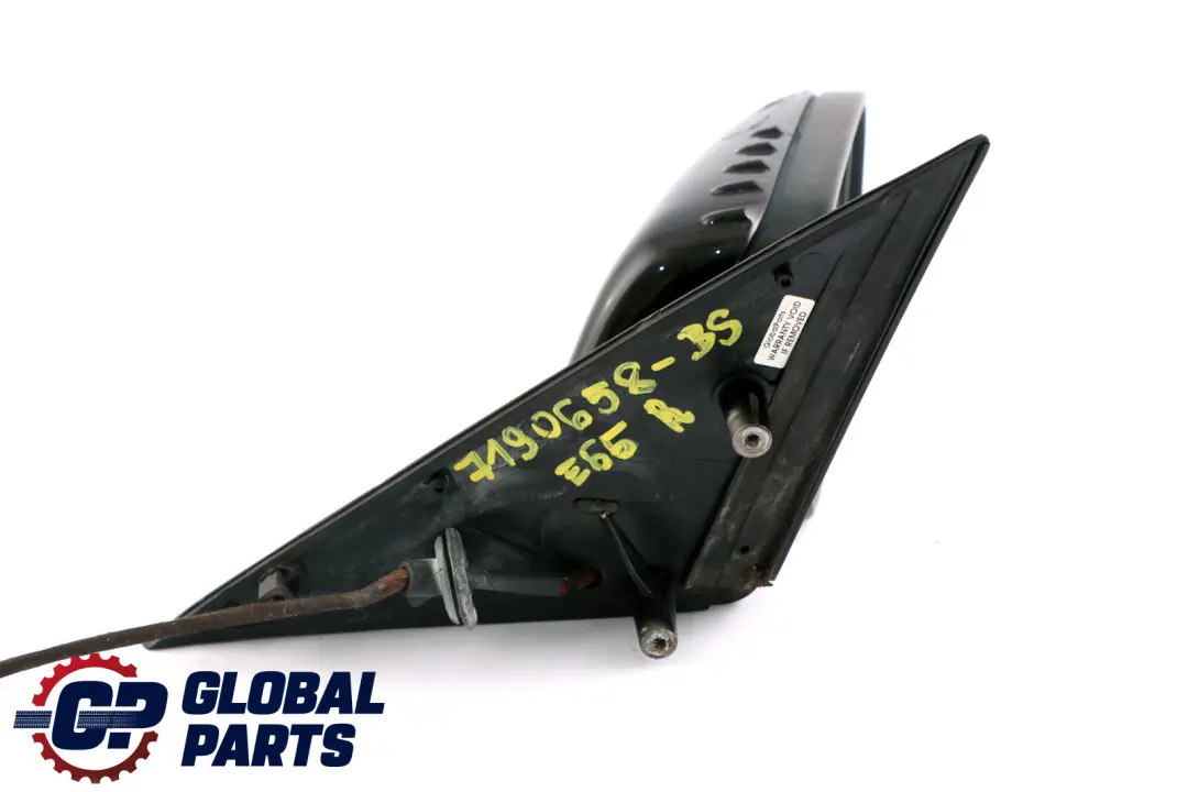 High Gloss Auto Dip Wing Mirror Right O/S Black Sapphire to BMW 7 Series E65 E66 with Part number 7190658 BMW 7 Series E65 E66 High Gloss Auto Dip Wing Mirror Right O/S Black Sapphire - SKU rhd-7190658-BS - Part number 7190658