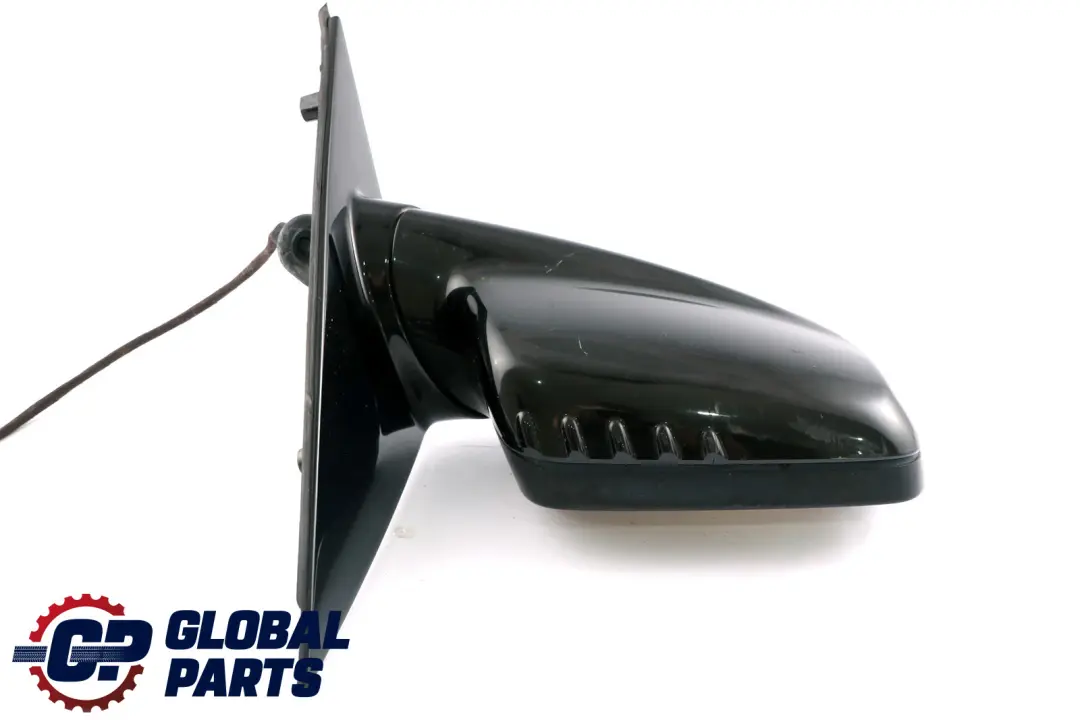 BMW 7 Series E65 E66 High Gloss Auto Dip Wing Mirror Right O/S Black Sapphire - SKU rhd-7190658-BS - Part number 7190658