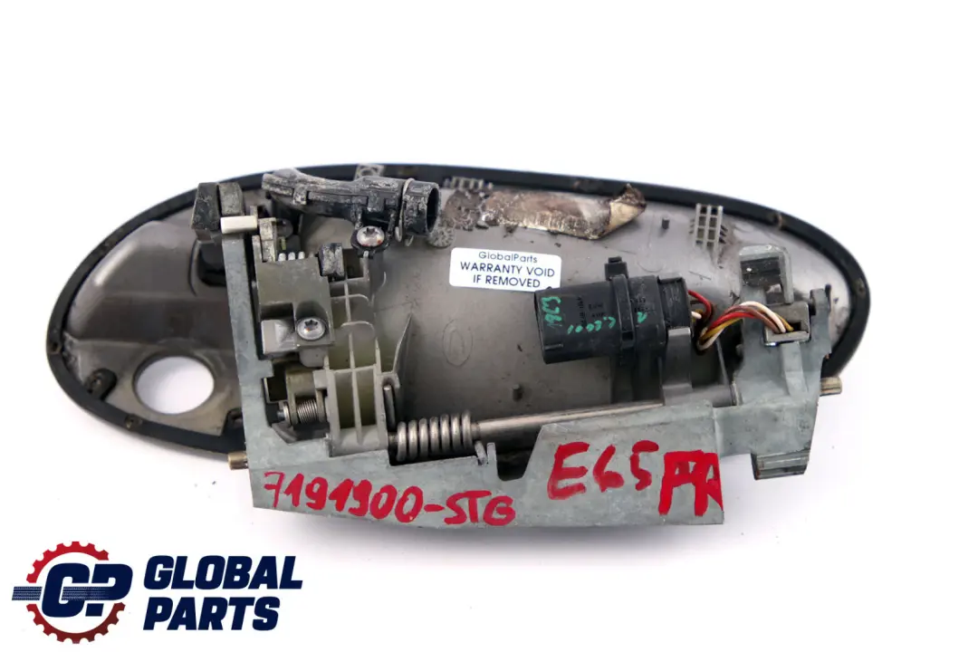 Front Right Grab Handle Door Opener O/S Sterlinggrau Metallic to BMW 7 Series E65 with Part number 7191900 BMW 7 Series E65 Front Right Grab Handle Door Opener O/S Sterlinggrau Metallic - SKU rhd-7191900-STG - Part number 7191900