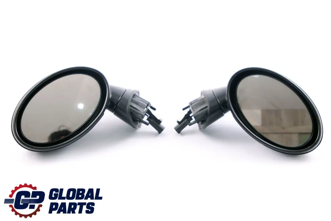 Exterior Left Right Door Wing Mirror N/O/S Black Set to BMW Mini Cooper R50 R53 with Part number 7192471 BMW Mini Cooper R50 R53 Exterior Left Right Door Wing Mirror N/O/S Black Set - SKU rhd-7192471-7192472-BLK - Part number 7192471
