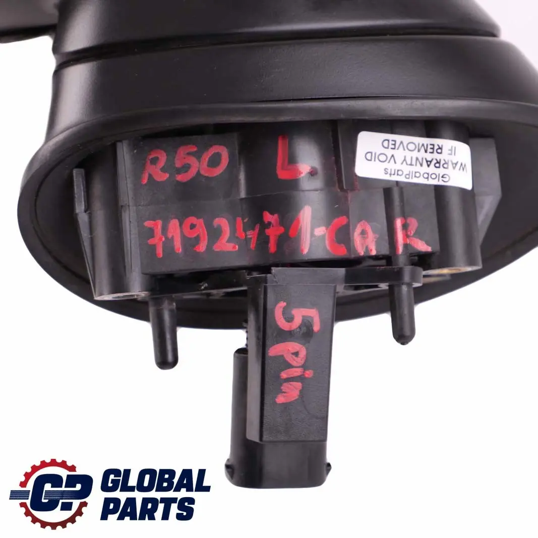 BMW Mini Cooper R50 R53 Heated Left Right Door Wing Mirror N/O/S Carbon Set - SKU rhd-7192471-7192472-CAR - Part number 7192471