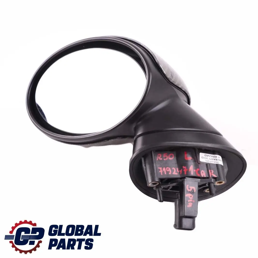 BMW Mini Cooper R50 R53 Heated Left Right Door Wing Mirror N/O/S Carbon Set - SKU rhd-7192471-7192472-CAR - Part number 7192471