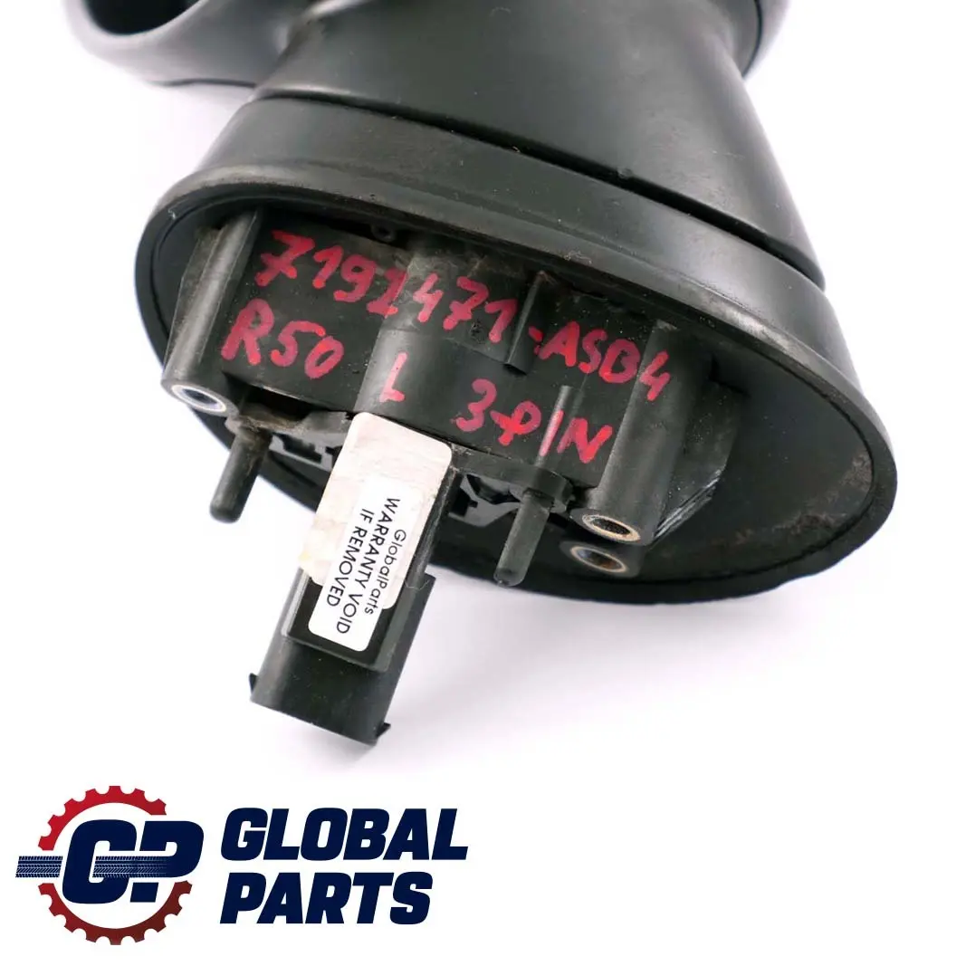 Left Door Wing Mirror N/S Astro Black Metallic A25 to BMW Mini Cooper 4 R50 R53 with Part number 7192471 BMW Mini Cooper 4 R50 R53 Left Door Wing Mirror N/S Astro Black Metallic A25 - SKU rhd-7192471-ASB4 - Part number 7192471