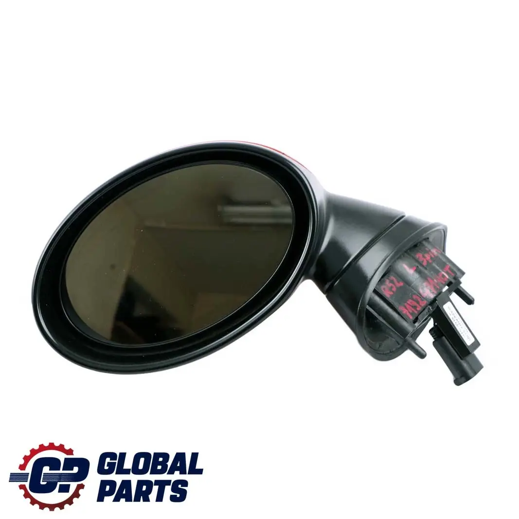 Left Door Wing Mirror N/S 3-Pin Hot Orange Metallic A26 to Mini Cooper R50 R53 with Part number 7192471 Mini Cooper R50 R53 Left Door Wing Mirror N/S 3-Pin Hot Orange Metallic A26 - SKU rhd-7192471-HOT - Part number 7192471