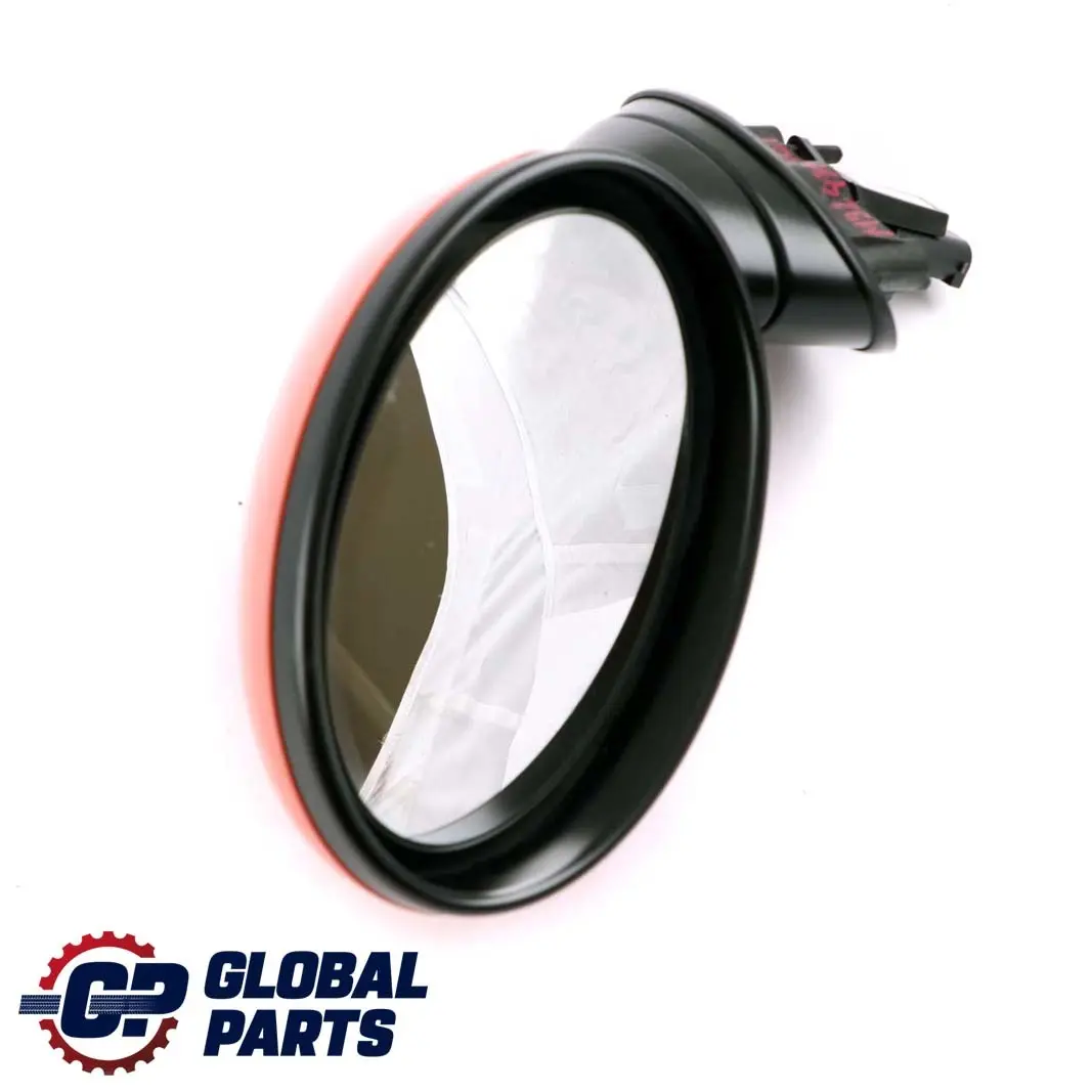 Left Door Wing Mirror N/S 3-Pin Hot Orange Metallic A26 to Mini Cooper R50 R53 with Part number 7192471 Mini Cooper R50 R53 Left Door Wing Mirror N/S 3-Pin Hot Orange Metallic A26 - SKU rhd-7192471-HOT - Part number 7192471