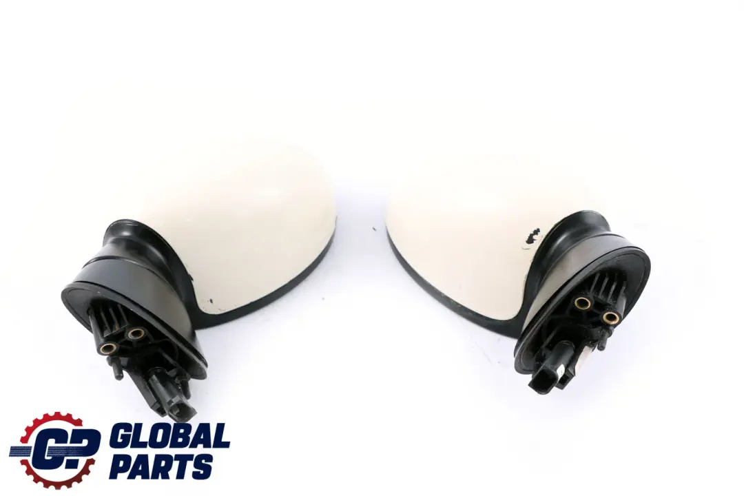 BMW Mini Cooper R50 R53 Exterior Left Right Door Wing Mirror N/O/S White Set - SKU rhd-7192471-SET - Part number 