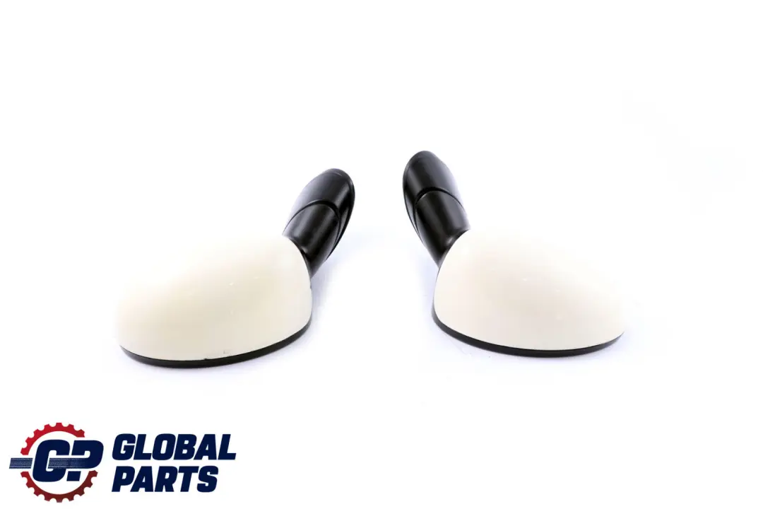 BMW Mini Cooper R50 R53 Exterior Left Right Door Wing Mirror N/O/S White Set - SKU rhd-7192471-SET - Part number 