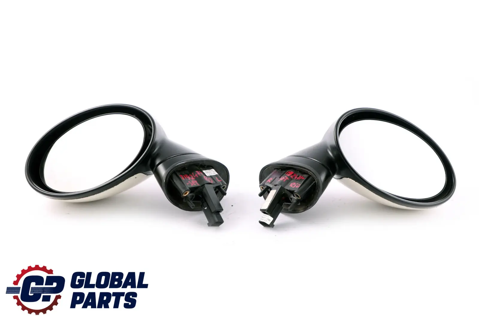 BMW Mini Cooper R50 R53 Exterior Left Right Door Wing Mirror N/O/S White Set