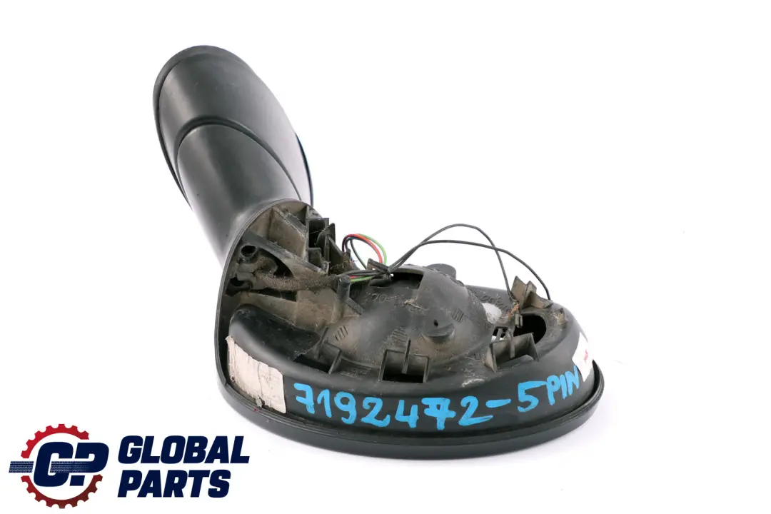 BMW Mini Cooper One R50 R52 R53 Heated Exterior Right Door Base Wing Mirror O/S - SKU rhd-7192472-5PIN - Part number 7192472