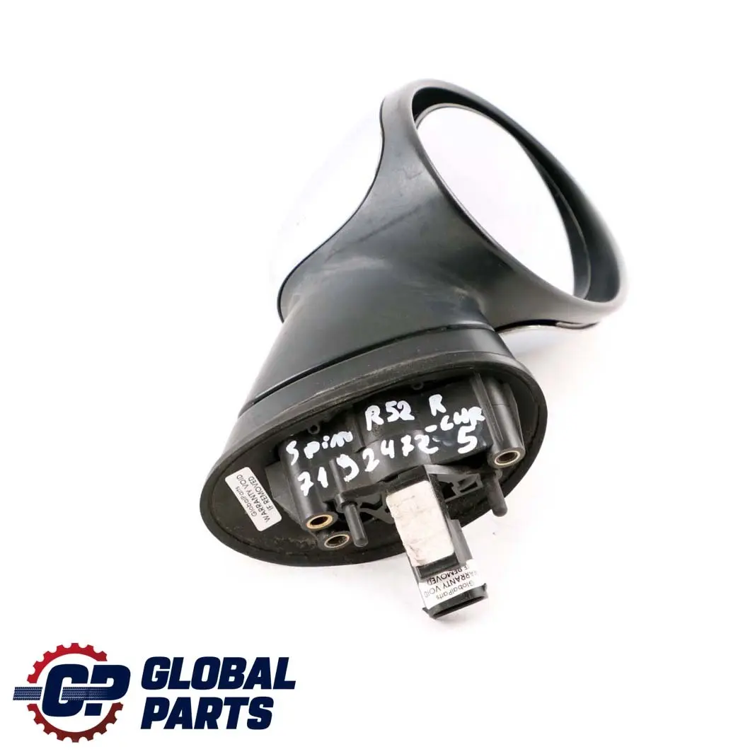 BMW Mini Cooper One 5 R50 R52 R53 Heated Right Door Wing Mirror Chrome 5 Pins - SKU rhd-7192472-CHR5 - Part number 7192472