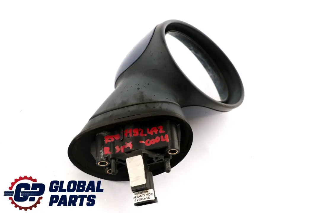 BMW Mini Cooper One 1 R50 R53 Exterior Right Door Wing Mirror O/S Cool Blue A27 - SKU rhd-7192472-COOL1 - Part number 7192472