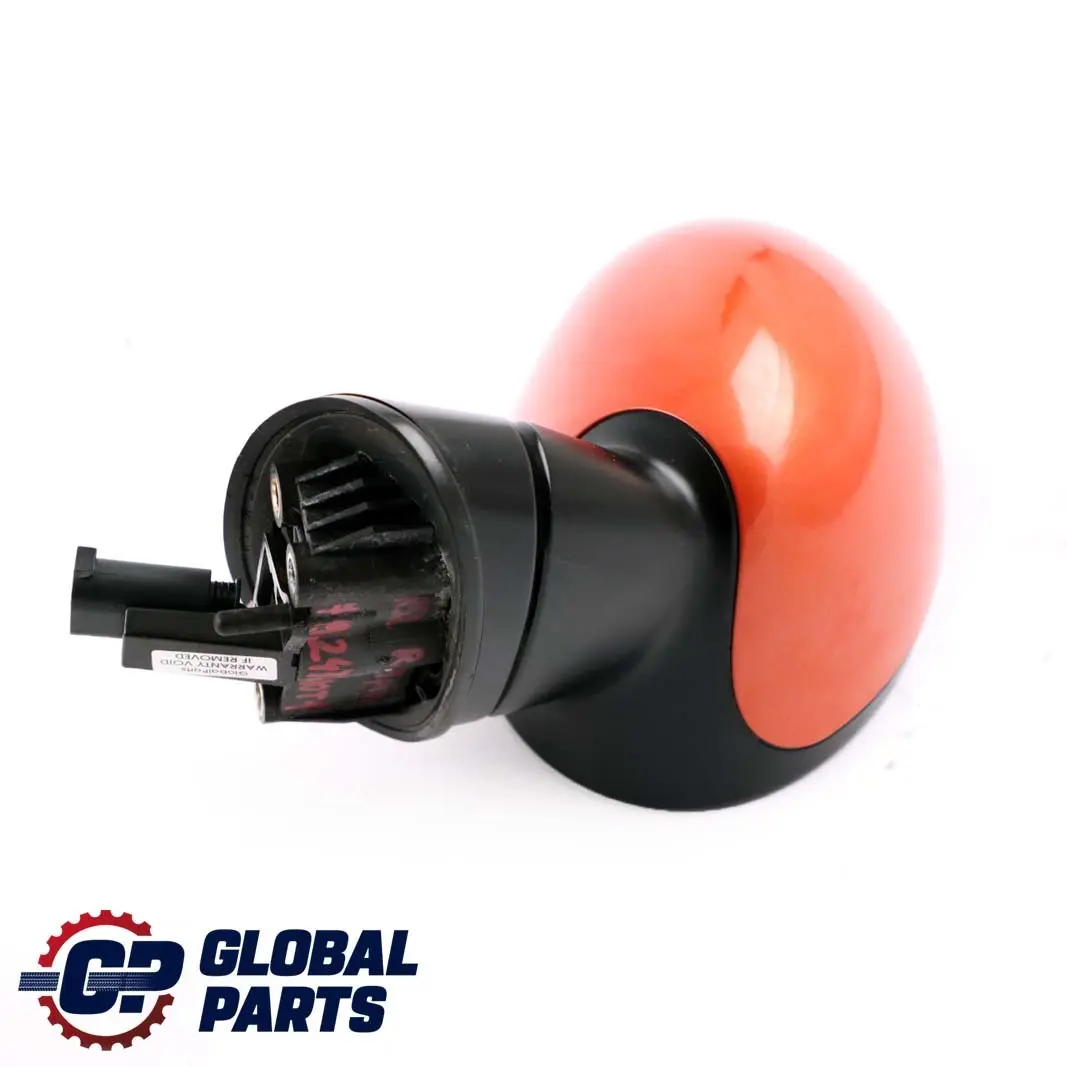 BMW Mini Cooper R50 R52 R53 Right Door Wing Mirror O/S Hot Orange Metallic A26 - SKU rhd-7192472-HOT1 - Part number 7192472