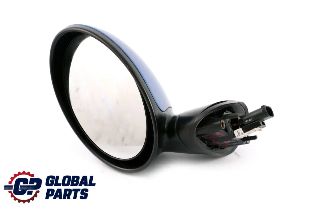 BMW Mini Cooper R50 R53 Right Door Wing Mirror O/S Hyper Blue Metallic A28 - SKU rhd-7192472-HYB - Part number 7192472