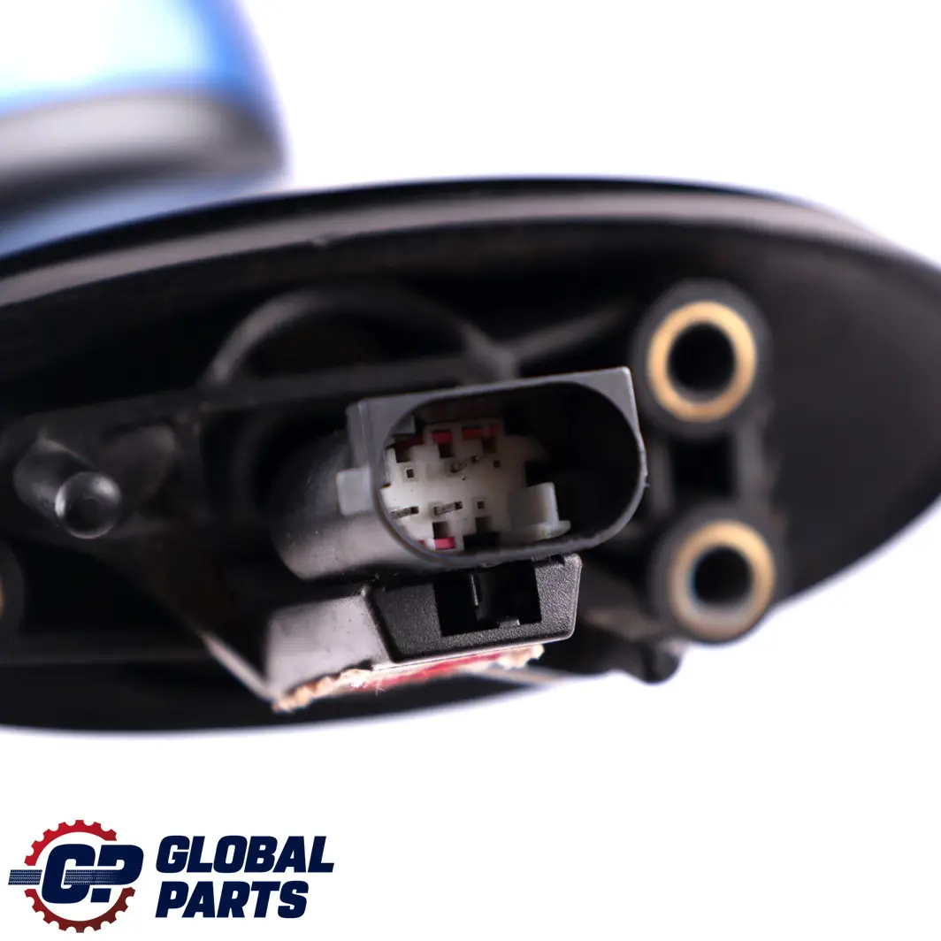 BMW Mini Cooper R50 R53 1 Right Outside Door Wing Mirror O/S Lightning Blue A63 - SKU rhd-7192472-LB1 - Part number 7192472