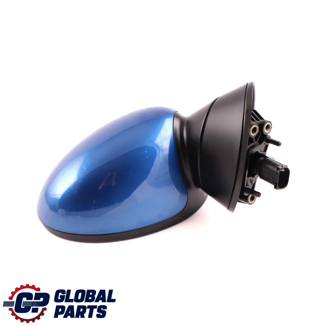 BMW Mini Cooper R50 R53 1 Right Outside Door Wing Mirror O/S Lightning Blue A63 - SKU rhd-7192472-LB1 - Part number 7192472
