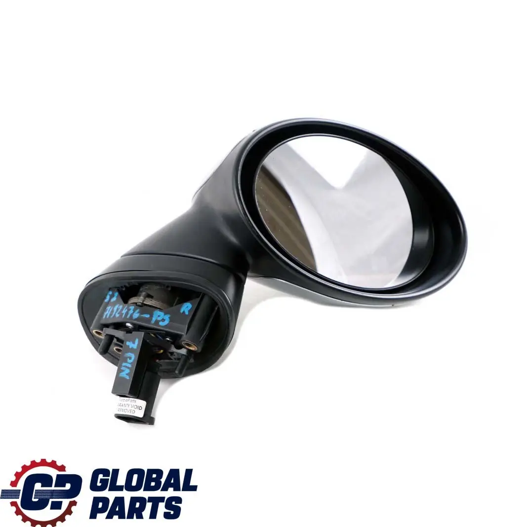 Mini Cooper One R50 R52 R53 Right Door Wing Mirror Power Fold O/S Pure Silver - SKU rhd-7192476-PS - Part number 7192476