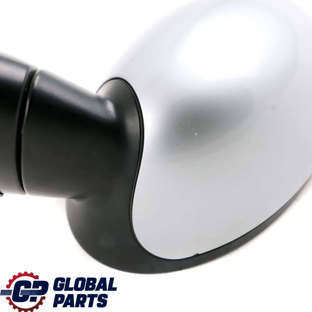 Right Door Wing Mirror Power Fold O/S Pure Silver to Mini Cooper One R50 R52 R53 with Part number 7192476 Mini Cooper One R50 R52 R53 Right Door Wing Mirror Power Fold O/S Pure Silver - SKU rhd-7192476-PS - Part number 7192476
