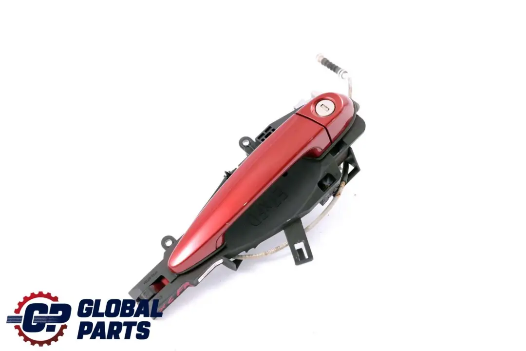 Complete Front Right Grab Handle O/S Exterior Vermilion Red to BMW X6 Series E71 with Part number 7317561 BMW X6 Series E71 Complete Front Right Grab Handle O/S Exterior Vermilion Red - SKU rhd-7193278-VER - Part number 7317561