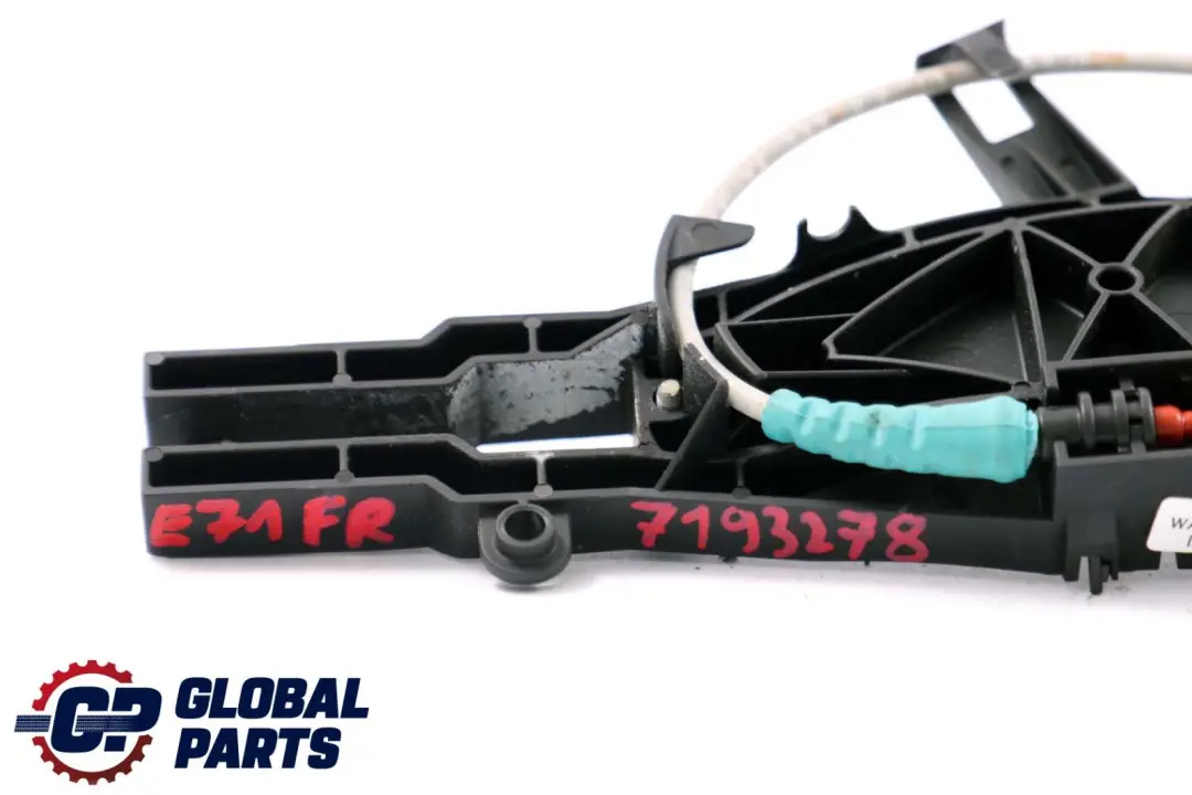 Carrier Base Front Right Outside Grab Handle O/S to BMW X6 Series E71 with Part number 7317561 BMW X6 Series E71 Carrier Base Front Right Outside Grab Handle O/S - SKU rhd-7193278 - Part number 7317561