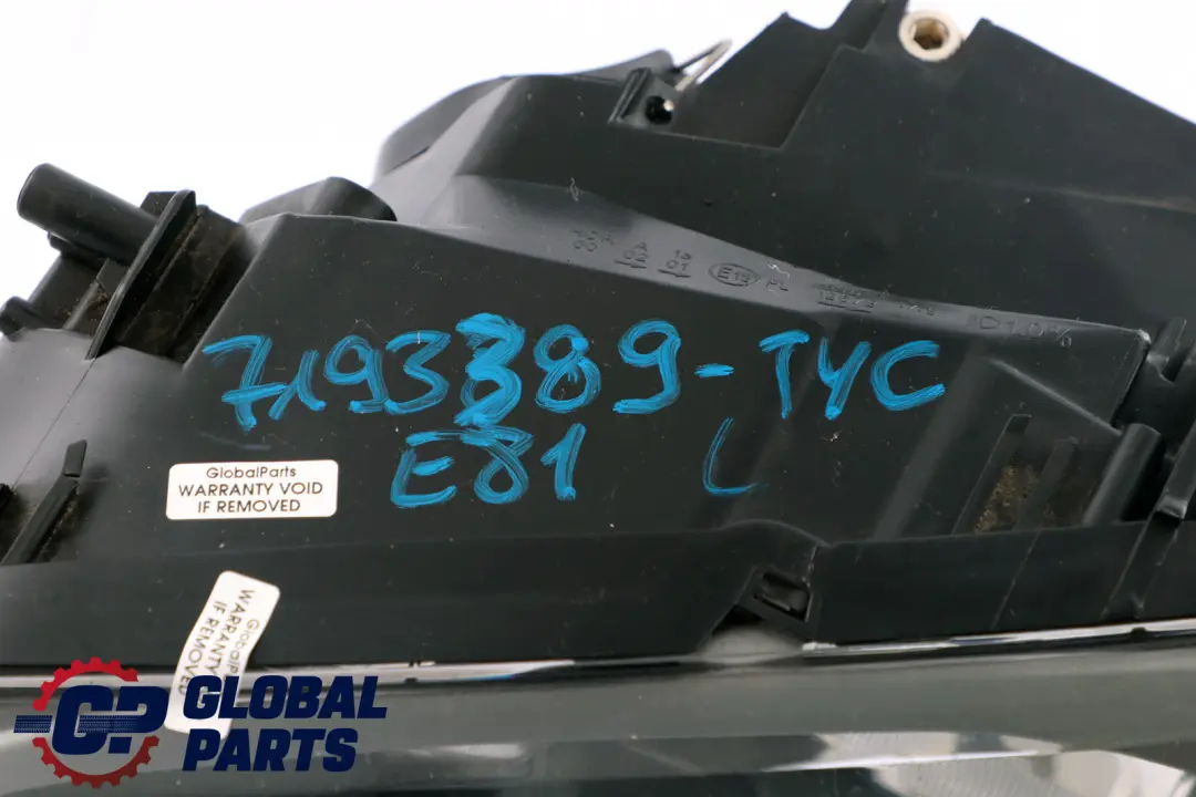 BMW 1 Series E81 E82 E87 LCI E88 Headlight Front Lamp Left N/S - SKU rhd-7193389-TYC - Part number 7193389