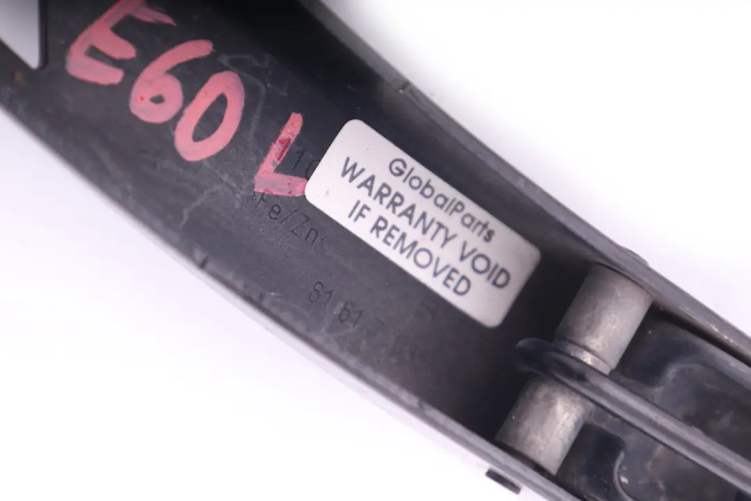 E63N E64 E64N Wiper Arm Left N/S to BMW 5 6 Series E60 M5 E60N E61 E61N E63 with Part number 7198597 BMW 5 6 Series E60 M5 E60N E61 E61N E63 E63N E64 E64N Wiper Arm Left N/S - SKU rhd-7198597 - Part number 7198597