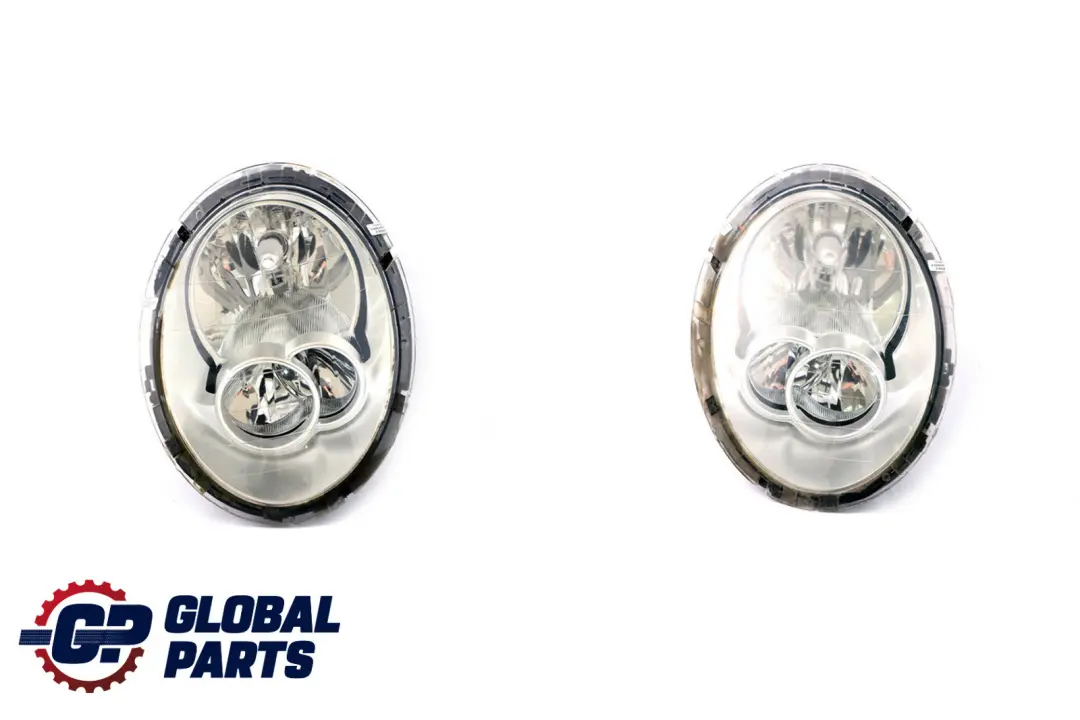 Headlight Headlamp Lamp Front Left Right N/O/S Set to BMW Mini Cooper R50 R52 R53 with Part number 7198731 BMW Mini Cooper R50 R52 R53 Headlight Headlamp Lamp Front Left Right N/O/S Set - SKU rhd-7198731-7198732-SET - Part number 7198731