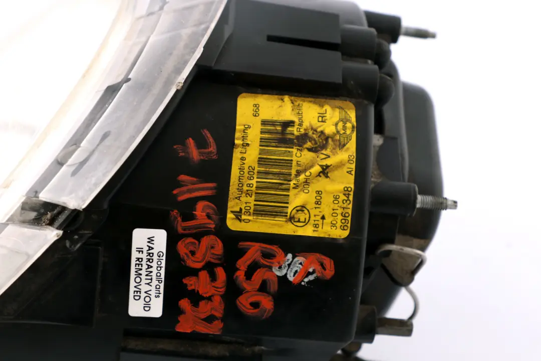 Headlight Headlamp Lamp Front Right O/S to MINI Cooper R50 R52 R53 with Part number 7198732 MINI Cooper R50 R52 R53 Headlight Headlamp Lamp Front Right O/S - SKU rhd-7198732 - Part number 7198732