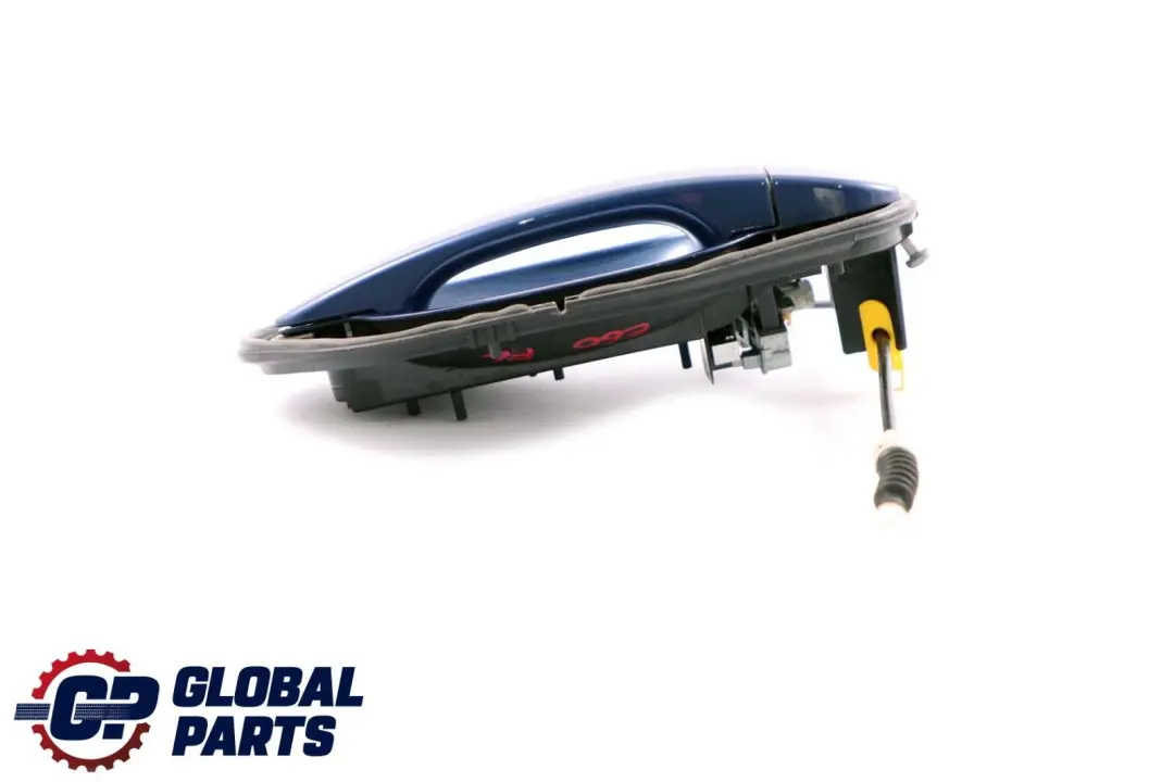 Complete Front Left Grab Handle N/S Le Mans Blau Blue 381 to BMW 5 Series E60 E61 with Part number 7034469 BMW 5 Series E60 E61 Complete Front Left Grab Handle N/S Le Mans Blau Blue 381 - SKU rhd-7199555-LMB - Part number 7034469