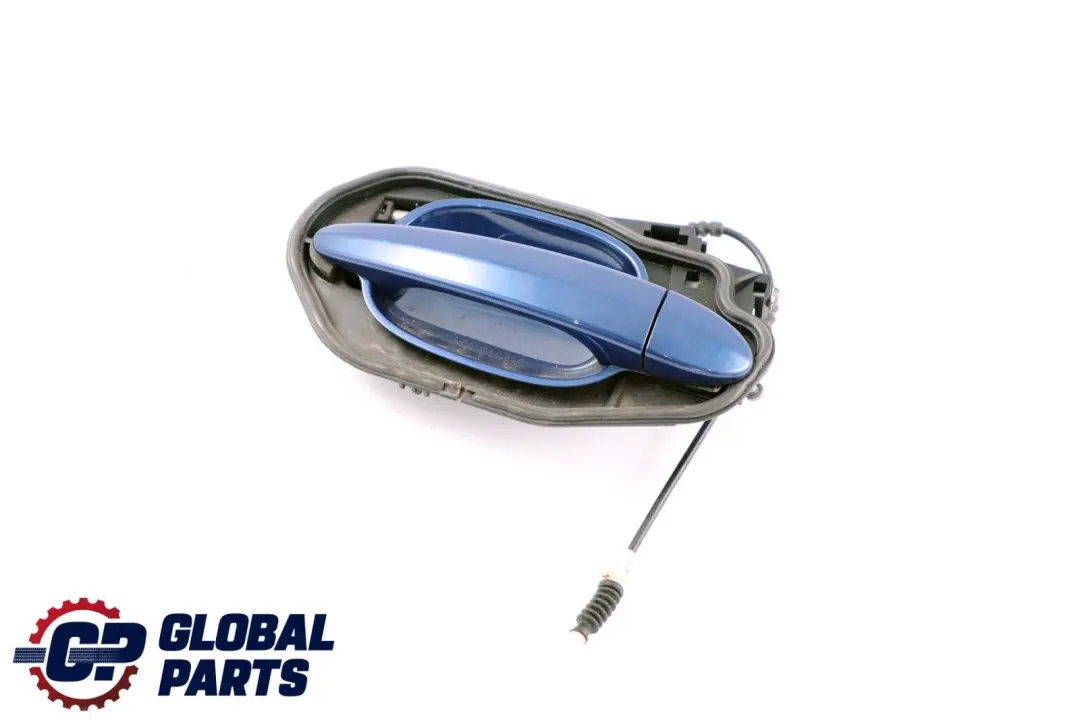 Complete Front Left Grab Handle N/S Le Mans Blau Blue 381 to BMW 5 Series E60 E61 with Part number 7034469 BMW 5 Series E60 E61 Complete Front Left Grab Handle N/S Le Mans Blau Blue 381 - SKU rhd-7199555-LMB - Part number 7034469