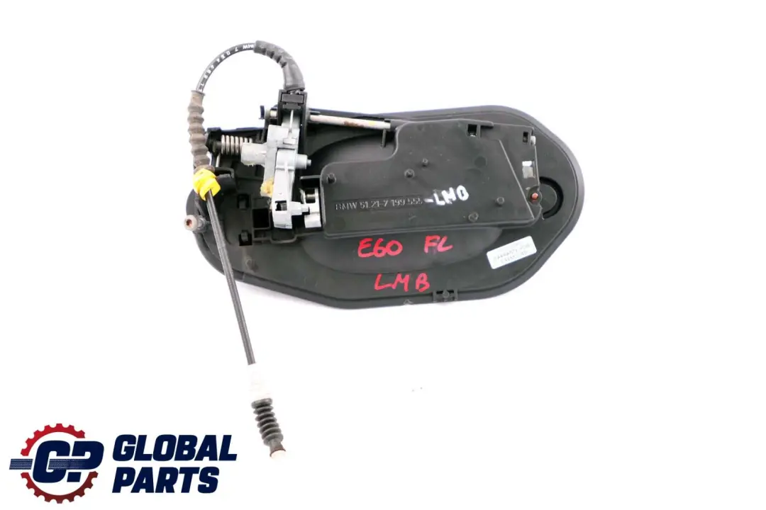 BMW 5 Series E60 E61 Complete Front Left Grab Handle N/S Le Mans Blau Blue 381 - SKU rhd-7199555-LMB - Part number 7034469