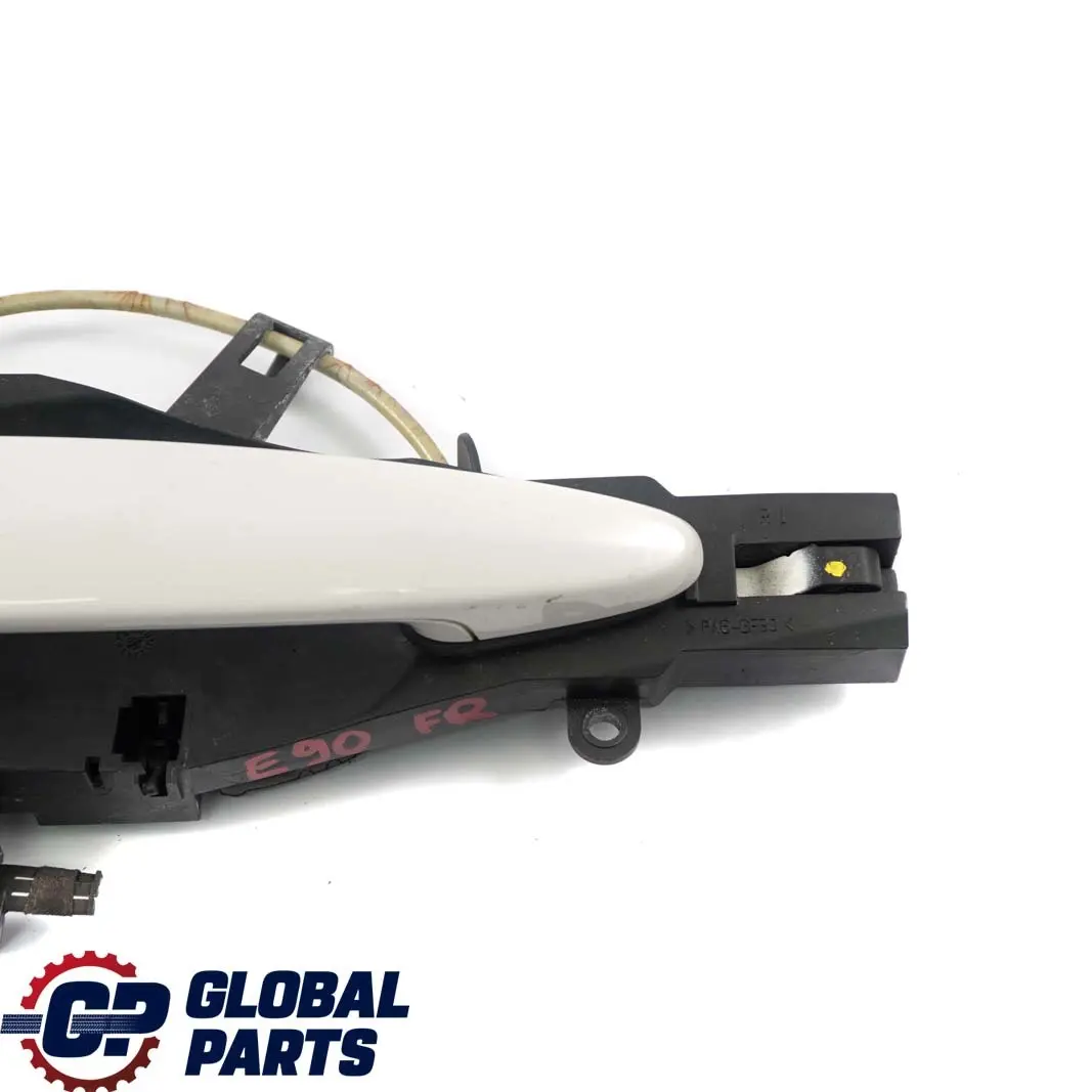  £BMW 3 E90 Front Grab Outside Door Handle Right O/S Alpinweiss Alpine White 300 - SKU rhd-7199838-AW - Part number 7199838