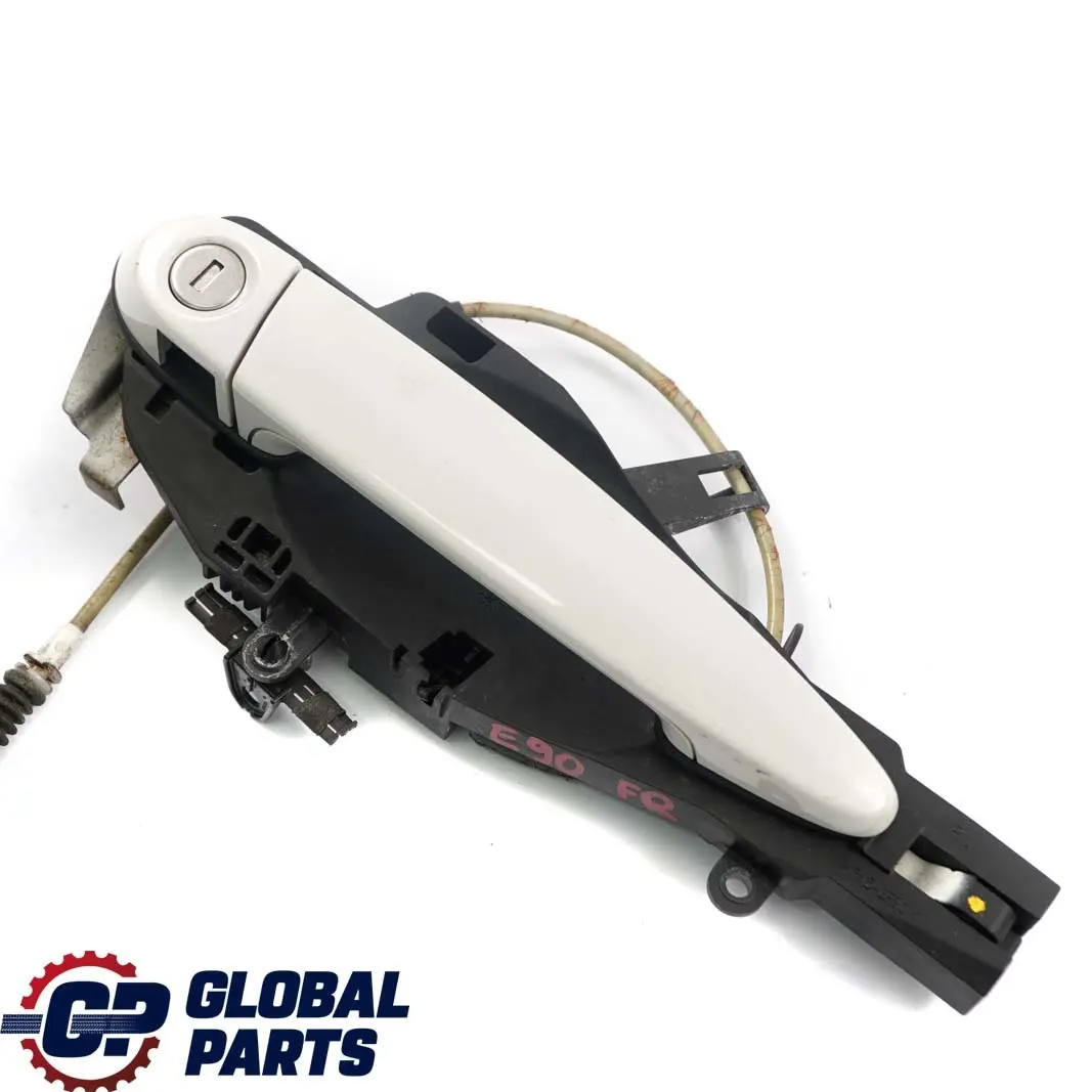  £BMW 3 E90 Front Grab Outside Door Handle Right O/S Alpinweiss Alpine White 300 - SKU rhd-7199838-AW - Part number 7199838