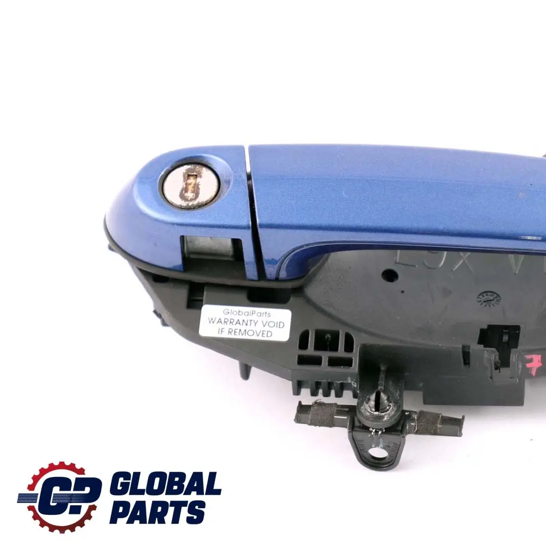 Front Grab Outside Door Handle Right O/S Montegoblau Blue A51 to BMW 3 Series E90 with Part number 7199838 BMW 3 Series E90 Front Grab Outside Door Handle Right O/S Montegoblau Blue A51 - SKU rhd-7199838-MTB - Part number 7199838